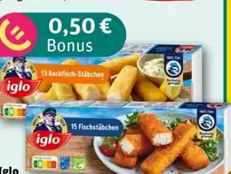 REWE Iglo Backfischstäbchen Angebot