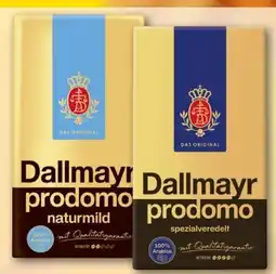 REWE Dallmayr Kaffee prodomo naturmild Angebot