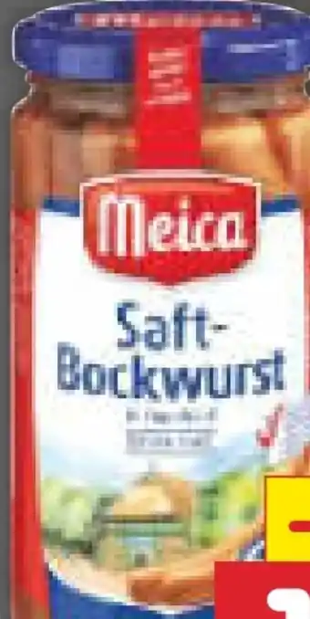 Netto Marken-Discount Meica Saft-Bockwurst Angebot