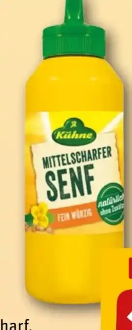 REWE Kühne Mittelscharfer Senf Angebot