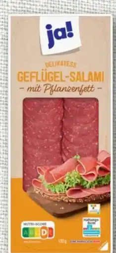 nahkauf ja! Delikatess Geflügel-Salami Angebot