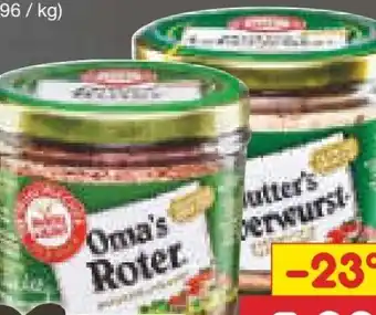 Netto Marken-Discount Mehlig & Heller Familienwurst Angebot