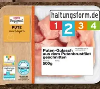 nahkauf Rewe Regional Puten-Gulasch Angebot