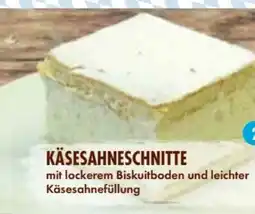 E-Center Backstube Wünsche Käsesahneschnitte Angebot