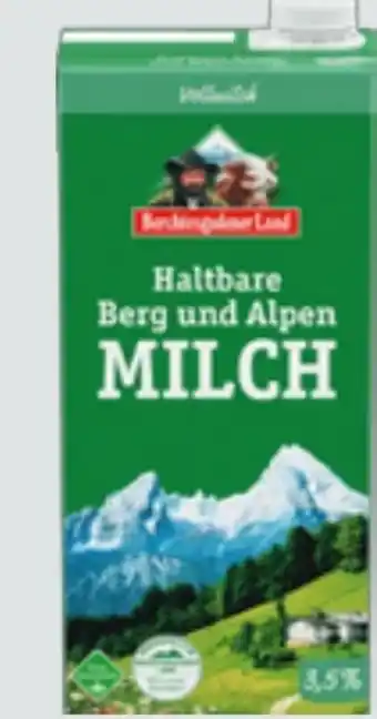 Edeka Xpress Berchtesgadener Land Haltbare Berg und Alpen-Milch Angebot