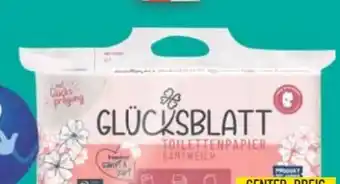 E-Center Glücksblatt Toilettenpapier Angebot