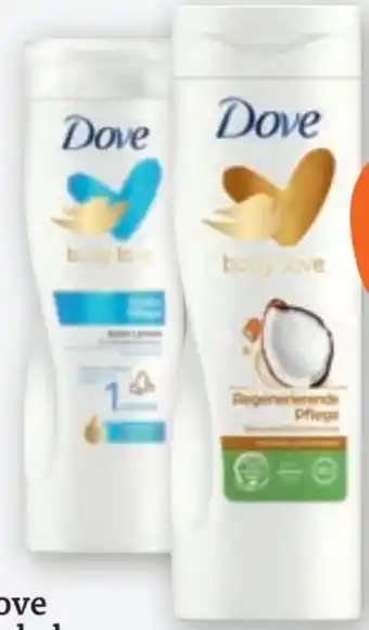 tegut Dove Body Love Lotion Angebot