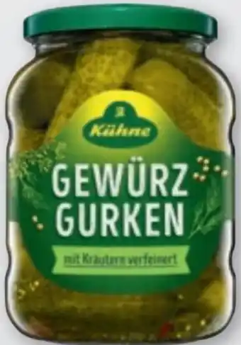 tegut Kühne Gewürzgurken Angebot