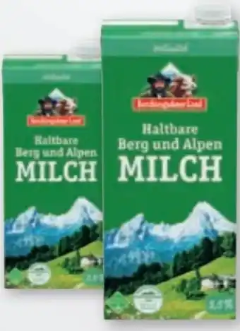 tegut Berchtesgadener Land Haltbare Berg und Alpen-Milch Angebot