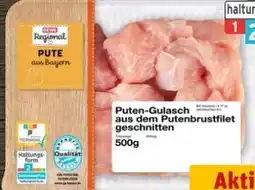 REWE Center Rewe Regional Puten-Gulasch Angebot