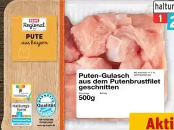 REWE Center Rewe Regional Puten-Gulasch Angebot