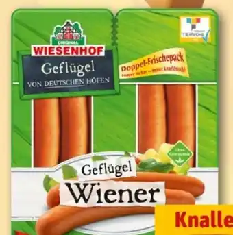 REWE Center Wiesenhof Geflügel Wiener Angebot