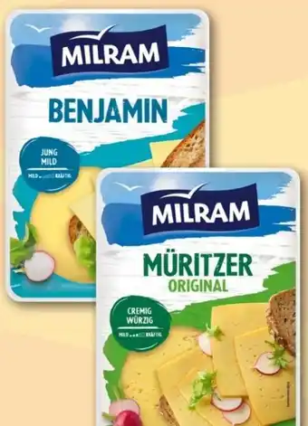 REWE Center Milram Schnittkäse Angebot