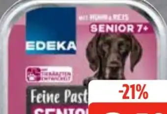 Edeka Frischemarkt Edeka Feine Pastete Hunde-Nassnahrung Angebot