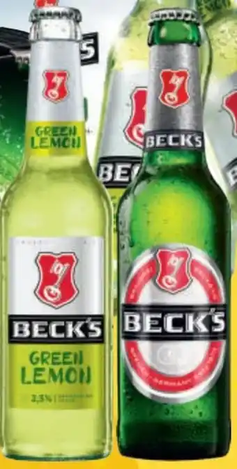 EDEKA Bandelt Beck's Green Lemon Angebot