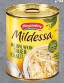 Edeka Hengstenberg Mildessa Mildes Weinsauerkraut Angebot