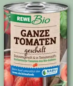 REWE Center Rewe Bio Ganze Tomaten Geschält Angebot