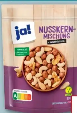 REWE Center ja! Nusskern-Mischung Vegan Angebot