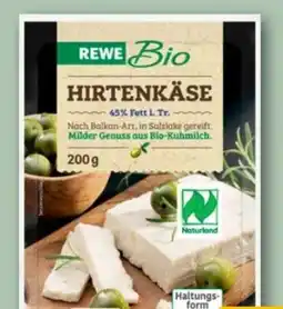 REWE Center Rewe Bio Hirtenkäse Angebot