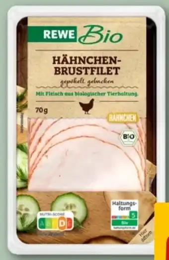 REWE Center Rewe Bio Bio-Hähnchen-Brustfilet Angebot