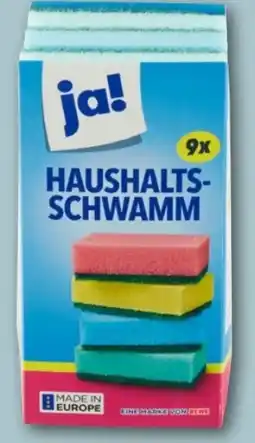 REWE Center ja! Haushaltsschwamm Angebot