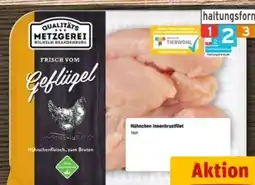 REWE Center Metzgerei Wilhelm Brandenburg Hähnchen-Innenbrustfilets Angebot