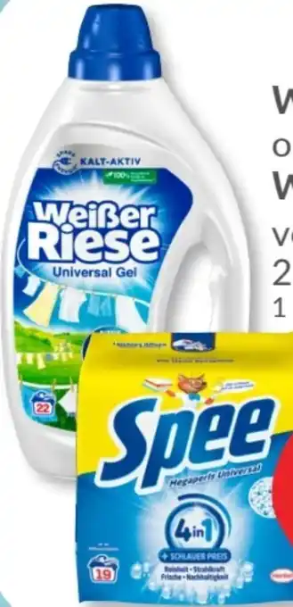 Budni Weißer Riese Waschmittel Universal Gel Angebot