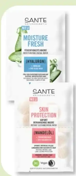 Budni Sante Naturkosmetik Gesichtsmaske Angebot