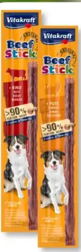 Budni Vitakraft Hundesnack Beef-Stick Angebot