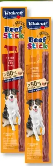 Budni Vitakraft Hundesnack Beef-Stick Angebot