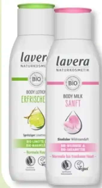 Budni Lavera Naturkosmetik Bio Bodylotion Angebot