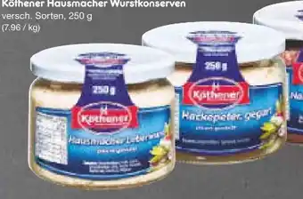 Netto Marken-Discount Köthener Wurstwaren Hausmacher Wurstkonserven Angebot