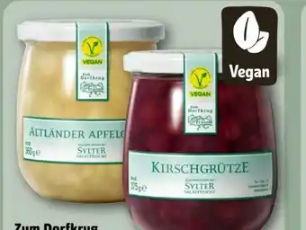 REWE Zum Dorfkrug Altländer Apfelgrütze Vegan Angebot