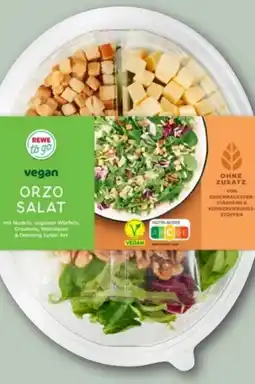 REWE Rewe to go Salatschale Orzo Vegan Angebot