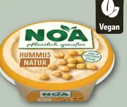 REWE NOA Brotaufstrich Hummus Natur Vegan Angebot