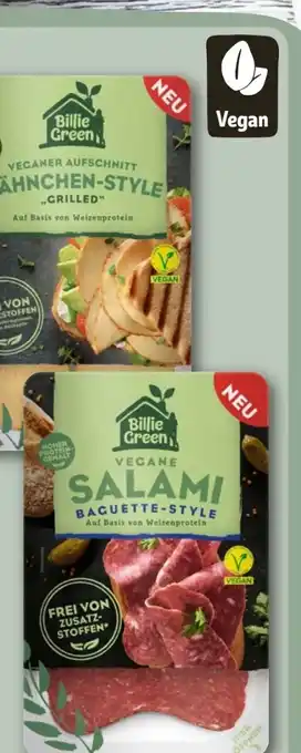 REWE Billie Green Vegane Salami Baguette-Style Angebot