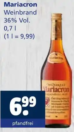 Getränkewelt Mariacron Angebot