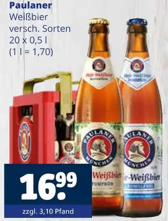 Getränkewelt Paulaner weißbier Angebot