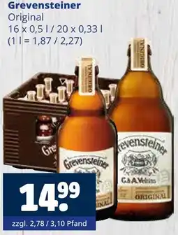 Getränkewelt Grevensteiner original Angebot