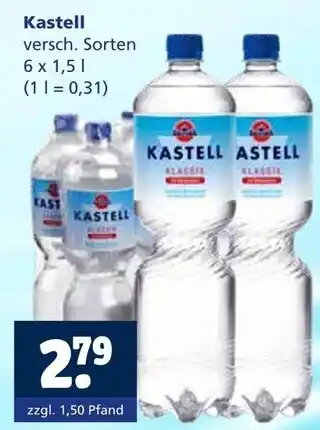 Getränkewelt Kastell Angebot