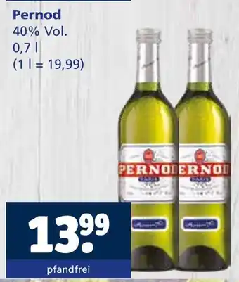 Getränkewelt Pernod pernod Angebot