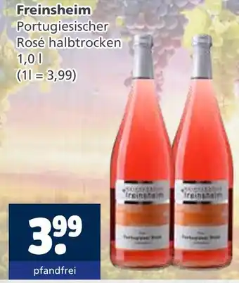 Getränkewelt Freinsheim portugiesischer rosé halbtrocken Angebot