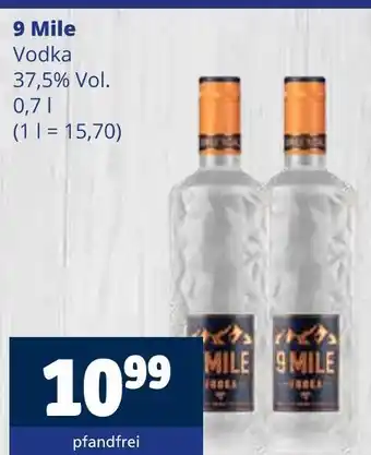 Getränkewelt 9 mile vodka Angebot