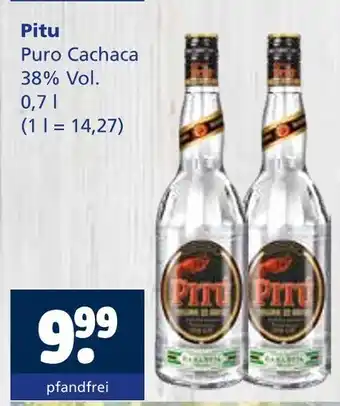 Getränkewelt Pitu puro cachaca Angebot