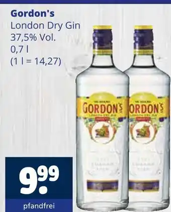 Getränkewelt Gordon's london dry gin Angebot