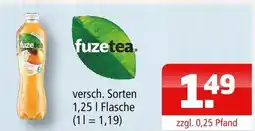 Getränke Oase Fuzetea Angebot