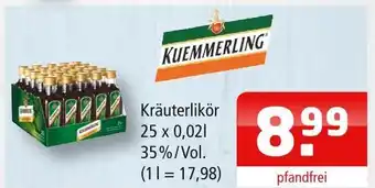 Getränke Oase Kuemmerling kräuterlikör Angebot