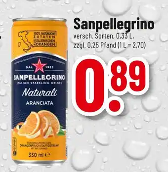 trinkgut Sanpellegrino naturali aranciata Angebot