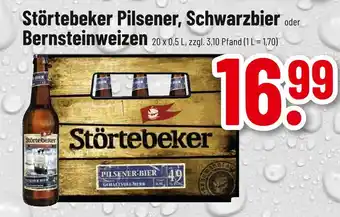 trinkgut Störtebeker pilsener, schwarzbier oder bernsteinweizen Angebot