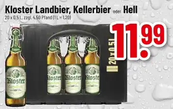 trinkgut Kloster landbier, kellerbier oder hell Angebot